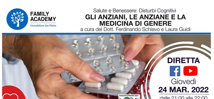 GLI ANZIANI, LE ANZIANE E LA MEDICINA DI GENERE