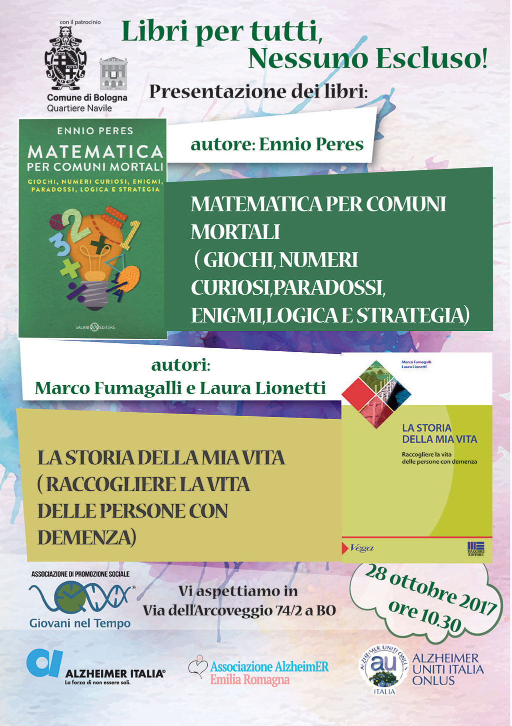 Libri, la matematica per comuni mortali, la storia della mia vita