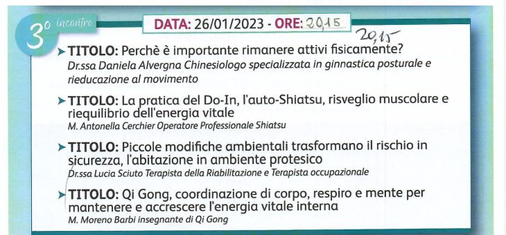 Perchè è importante rimanere attivi fisicamente?