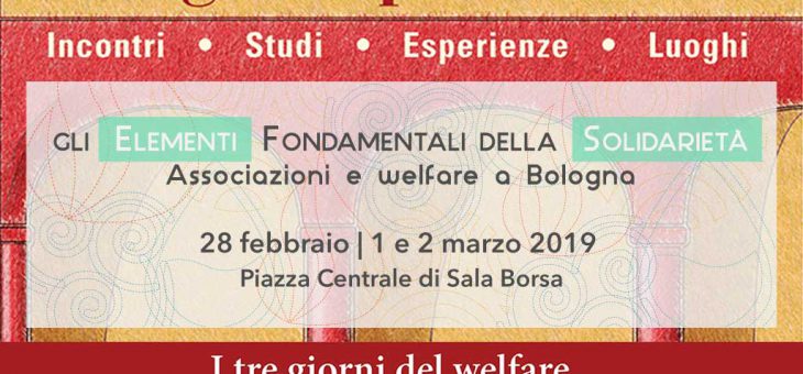 Giovani nel Tempo tra Gli Elementi Fondamentali della Solidarietà – 1 Marzo 2019