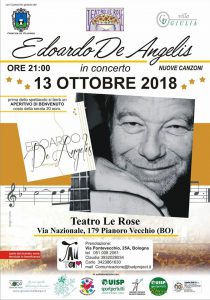 Edoardo De Angelis in Concerto - 13 ottobre 2018