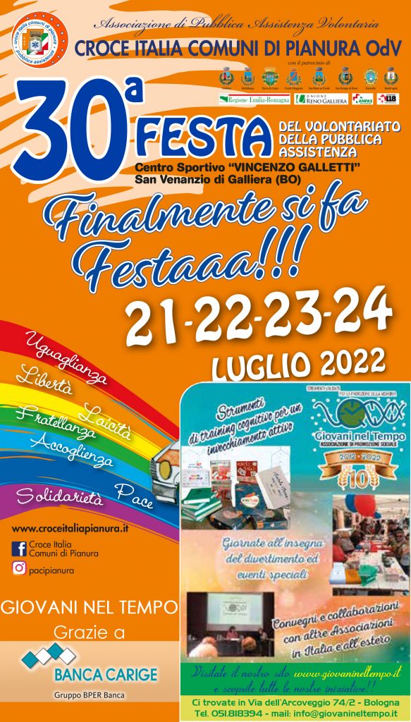 Festa del volontariato - croce italia