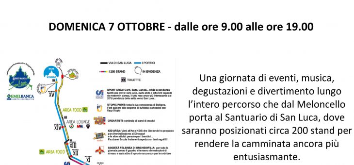 Giovani nel Tempo al San Locca Day 2018 – Domenica 7 ottobre dalle ore 9