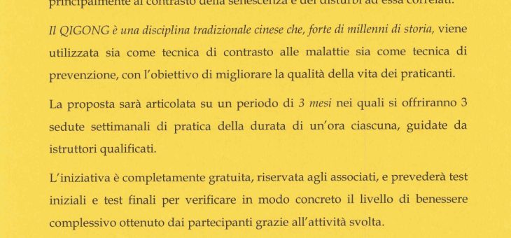 IL QIGONG PER IL VERO BENESSERE