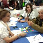Ennio ideatore del gioco, spiega e gioca al Play di Modena 2017