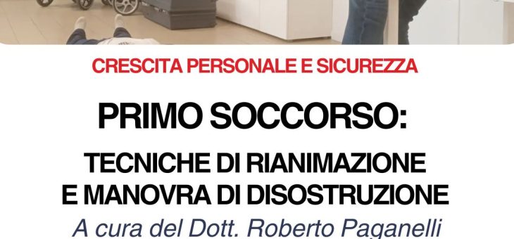 Corso Gratuito: Primo soccorso