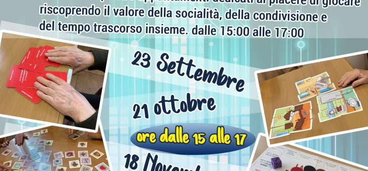 Mettiti in gioco! Centro sociale “Fulvio Cenacchi”
