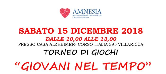 Torneo di Giochi a Villaricca (NA) – 15 Dicembre 2018