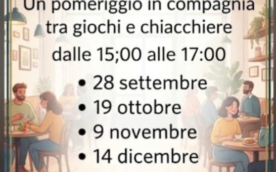 Giochiamo e ci divertiamo con il Circolo Peter Pan di Galliera