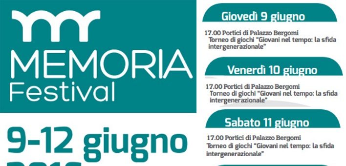 MEMORIA FESTIVAL 2016