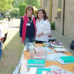 La Presidente Dott. Simonetta Cavalieri di AIMA con la Presidente Laura Guidi di Giovani nel Tempo