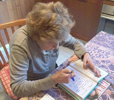 La Nonnna con la Rosmarina, un abbraccio a Beatrice